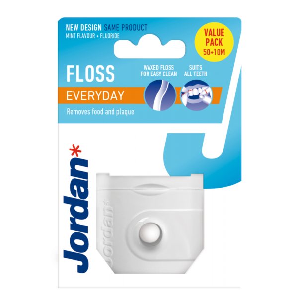 Jordan Everyday Floss + 10m - tarpdančių siūlas, 50 m