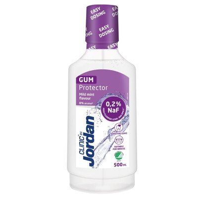 JORDAN GUM PROTECTOR, burnos skalavimo skystis, 500 ml