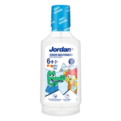 JORDAN, Junior, burnos skalavimo skystis, vaikiškas (+), 500 ml, 6 m