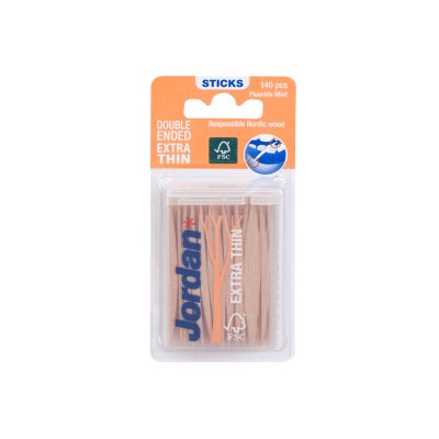 Jordan mediniai dantų krapštukai Extra Thin N140