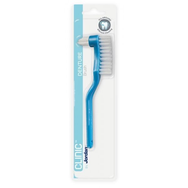 JORDAN šepetėlis protezams CLINIC DENTURE BRUSH, 1 vnt