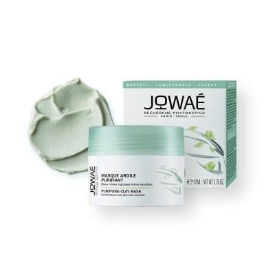 JOWAÉ valomoji molio kaukė mišriai/riebiai veido odai, 50 ml