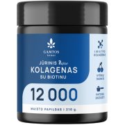 Jūrinis kolagenas vyšnių skonio GAMTOS NAMAI 12 000, 210 g