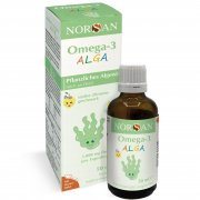 Jūros dumblių aliejus vaikams NORSAN OMEGA-3 KIDS VEGAN, 50 ml