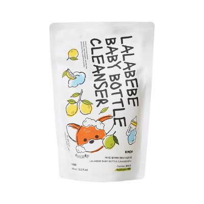 K-MOM Lalabebe maitinimo buteliukų, vaisių ir daržovių ploviklis (putų konsistencijos), ., 400 ml