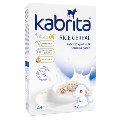KABRITA, ryžių košė su ožkos pienu vaikams nuo 4 mėn., ., 180 g
