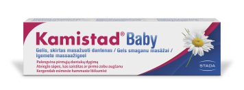 KAMISTAD Baby masažuoti dantenoms gelis, 20 ml
