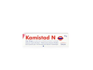 KAMISTAD N 20 mg/185 mg/g burnos gleivinės gelis N1, 10 g
