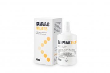 KAMPARAS Valentis 100 mg/ml odos tirpalas N1, 80 ml