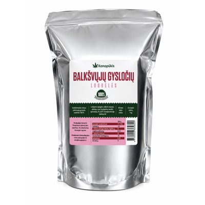 KANAPŪKIS Balkšvųjų gysločių luobelės, 1 kg
