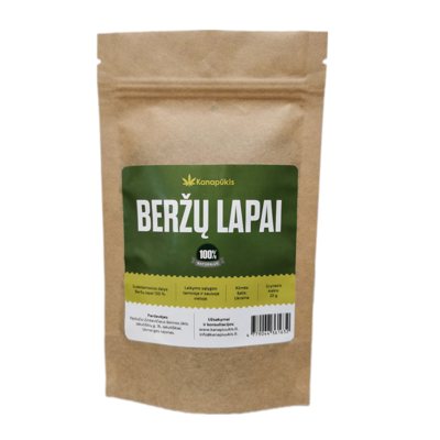 KANAPŪKIS Beržų lapų arbata ., 100 g