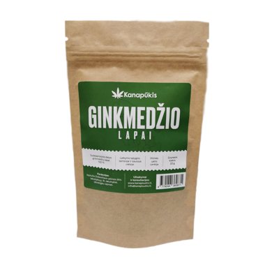 KANAPŪKIS Ginkmedžio lapų arbata ., 20 g