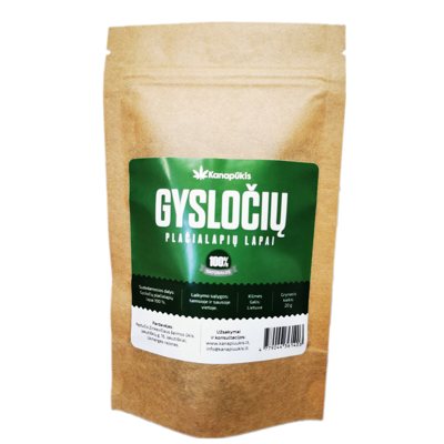 KANAPŪKIS Gyslotis ., 20 g