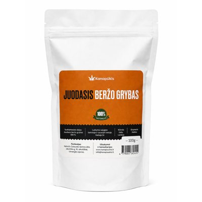 KANAPŪKIS Juodojo beržo grybas (čaga) ., 100 g