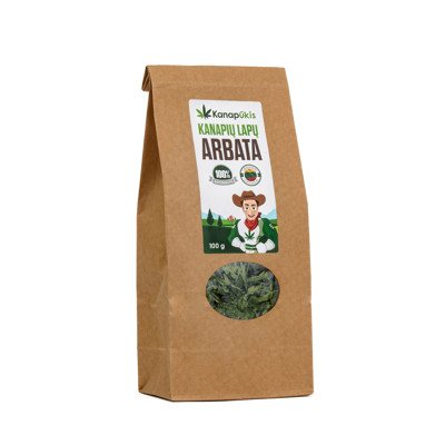 KANAPŪKIS Kanapių lapų arbata ., 100 g