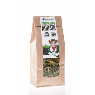 KANAPŪKIS Kanapių lapų arbata ., 20 g