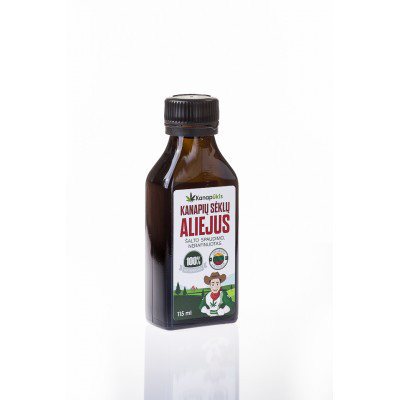KANAPŪKIS Kanapių sėklų aliejus, 100 ml