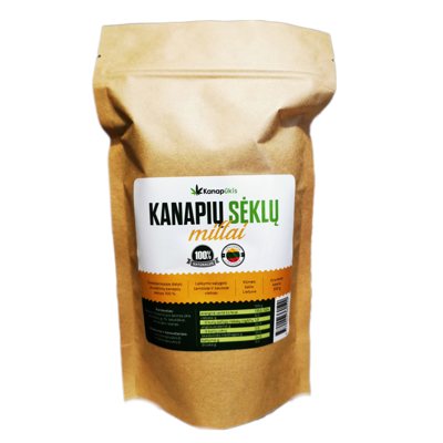 KANAPŪKIS Kanapių sėklų miltai ., 300 g