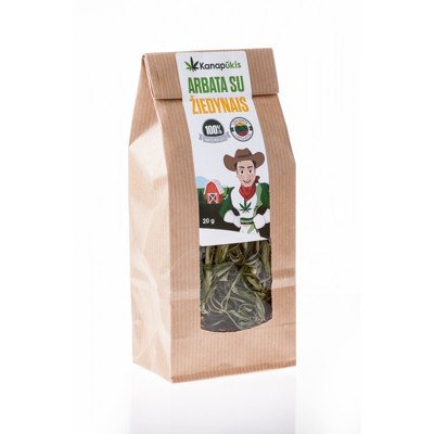 KANAPŪKIS Kanapių žiedynų arbata ., 20 g