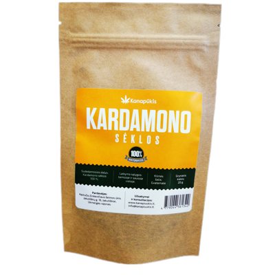 KANAPŪKIS Kardamono sėklos ., 20 g