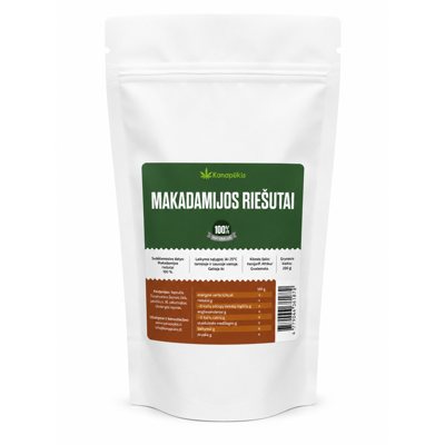 KANAPŪKIS Makadamijos riešutai ., 1 kg