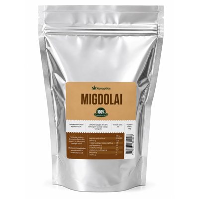 KANAPŪKIS Migdolai ., 1 kg
