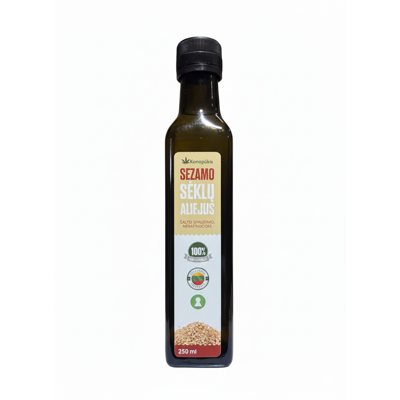KANAPŪKIS Sezamo aliejus, 250 ml
