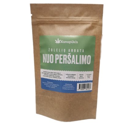 KANAPŪKIS Žolelių arbata nuo peršalimo ., 20 g