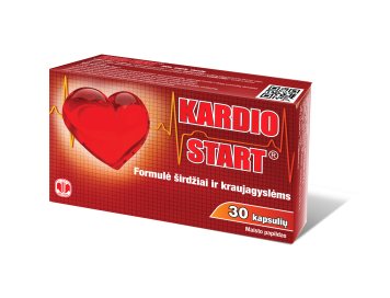 KARDIO Start kapsulės N30