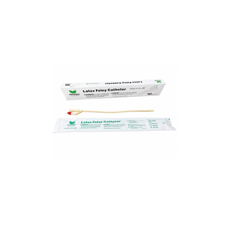 Kateteris FOLEY CH12 2kan. lateks. N10, 30 ml
