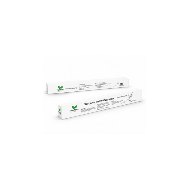 Kateteris FOLEY CH16 2kan. silik. N10, 15 ml