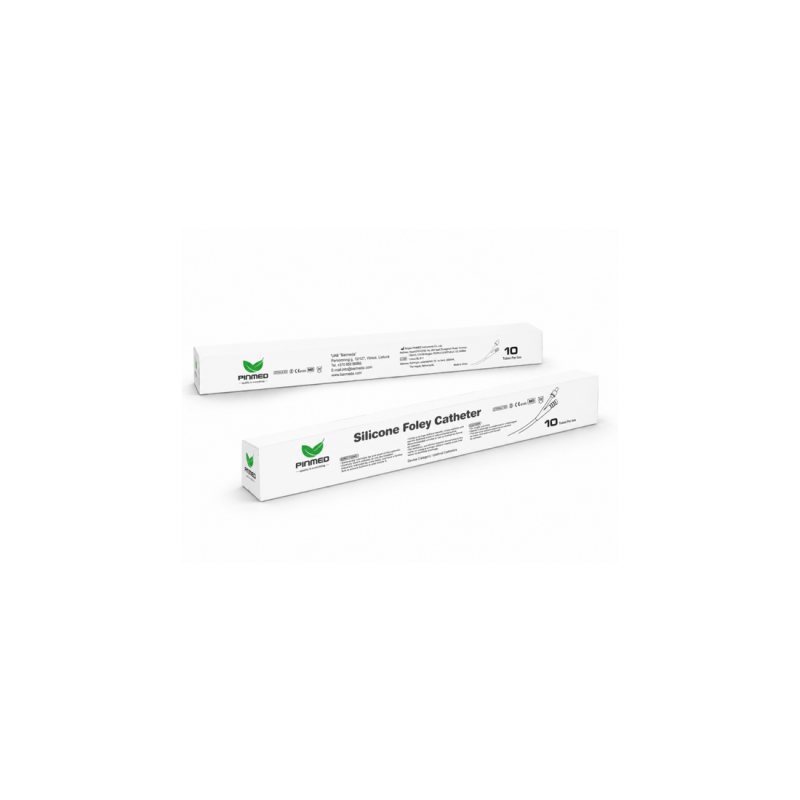 Kateteris FOLEY CH18 2kan. silik. N10, 15 ml