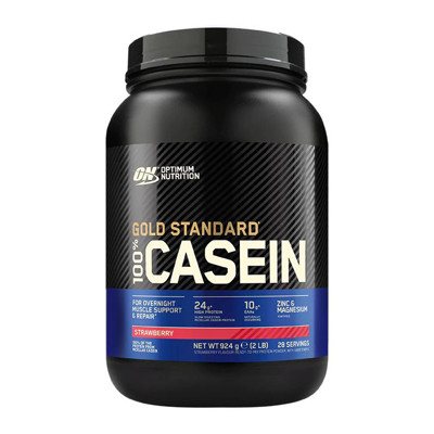 Kazeinas ON™ Gold Standard Casein Braškių skonio, 924 g