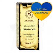 Kedrų eterinis aliejus AROMATIKA ESSENTIAL CEDARWOOD, 10 ml
