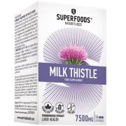 Kepenų funkcijai SUPERFOODS MILK THISTLE, 50 kaps.