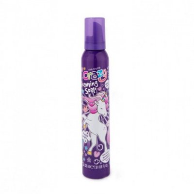 KIDS STUFF violetinės putos žaidimams vonioje CRAZY FOAM PURPLE GRAPE, 225 ml