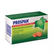Kietosios pastilės nuo kosulio PROSPAN 26 mg, 20 pastilių