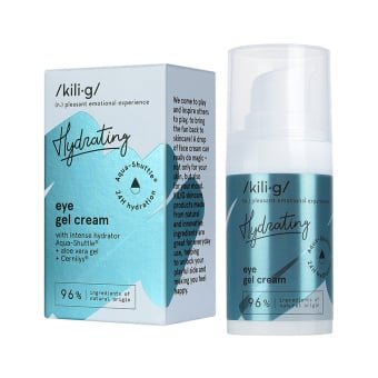 KILIG intensyviai drėkinantis gelinis paakių kremas HYDRATING, 15 ml