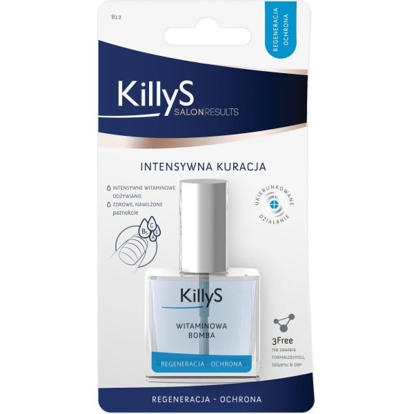 KILLYS nagų stipriklis VITAMIN BOOSTER, 10 ml