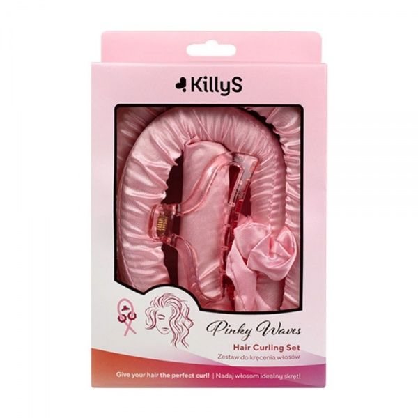 KILLY'S plaukų garbanojimo rinkinys PINKY WAVES, 1 vnt