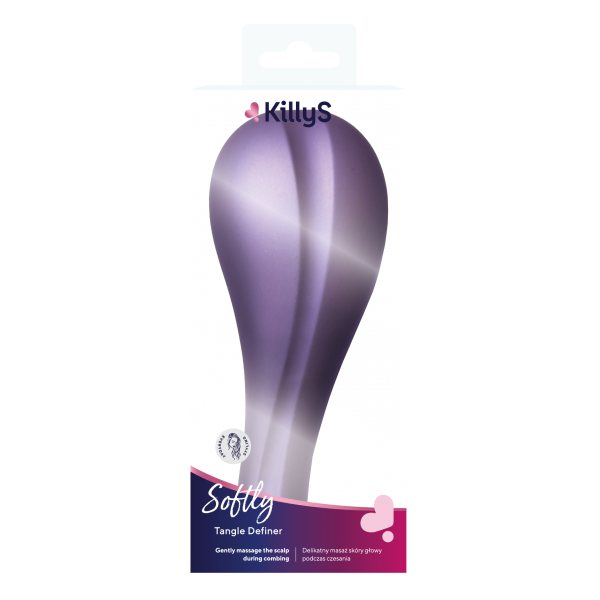 KILLYS plaukų šepetys TANGLE DEFINER SOFT TOUCH, 1 vnt