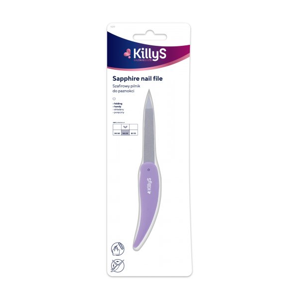 KILLYS safyrinė nagų dildė, 100/100, 1 vnt