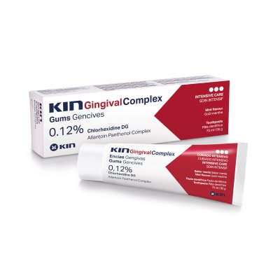 KIN dantų pasta kraujuojančioms dantenoms GINGIVAL, 75 ml