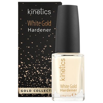 Kinetics Baltojo aukso stipriklis nagams KGC01, 15 ml