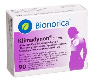 KLIMADYNON 2,8 mg plėvele dengtos tabletės N90
