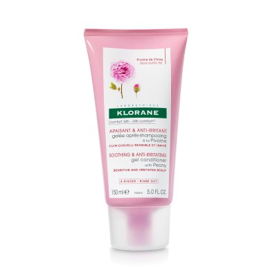 KLORANE balzamas su bijūnais jautriai galvos odai, 150 ml