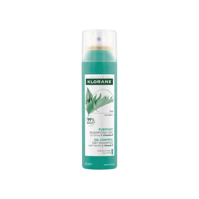 KLORANE DILGĖLIŲ, sausas, riebalų išsiskyrimą reguliuojantis šampūnas, 150 ml