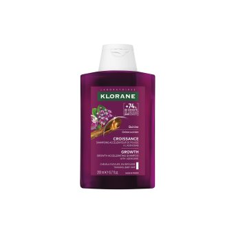 KLORANE Growth šampūnas su chininu, 200 ml