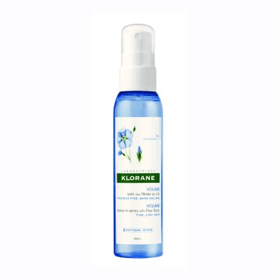 KLORANE nenuplaunamas kondicionierius ploniems plaukams su linų pluoštais Flax Fiber, 125 ml
