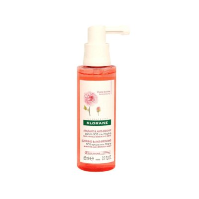 KLORANE nenuplaunamas raminamasis serumas su bijūnais Peony, 65 ml
